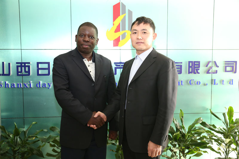 Photo of Mr. MA Zhanjiang and the Chairman of Malawian Gaming Board