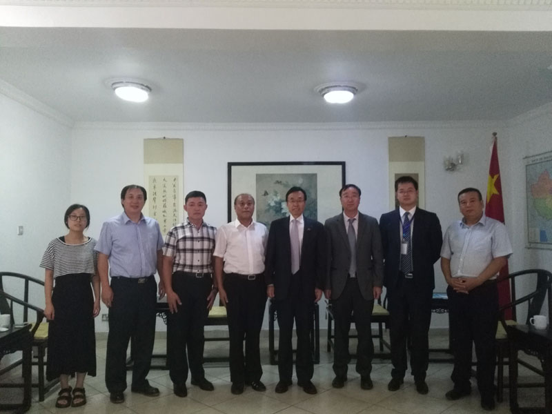 Meeting with the Chinese Ambassador and Chinese Counsellor to Malawi