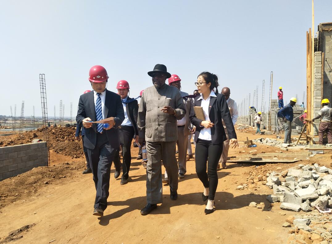 Honorable Minister of Industry, Trade and Tourism visting our site