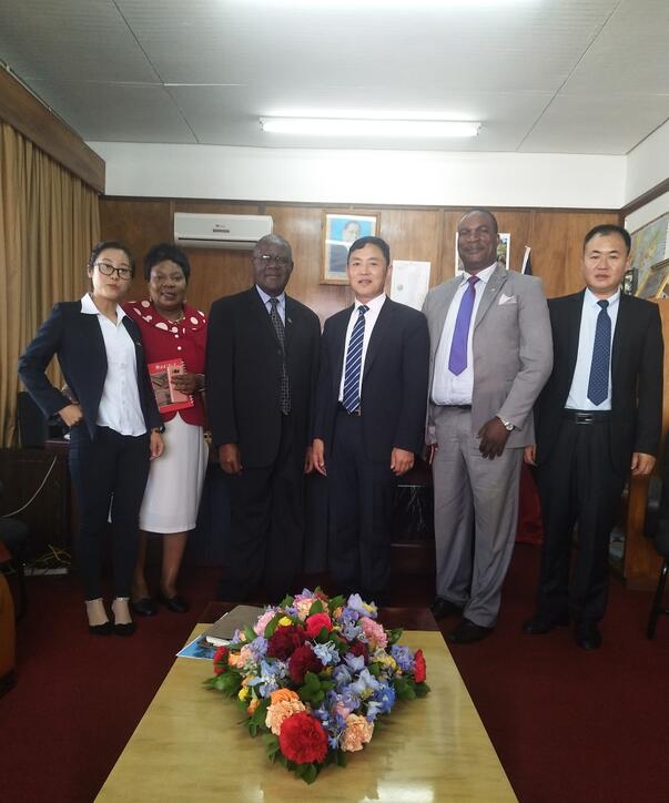 leaders of company and honorable minister of energy